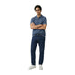 Armani Exchange Blue Cotton Polo Shirt