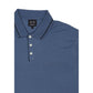 Armani Exchange Blue Cotton Polo Shirt