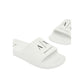 Armani Exchange Black And White EVA Slippers
