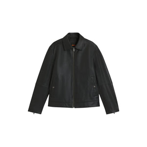 Hugo Boss Black Leather Leather Jacket