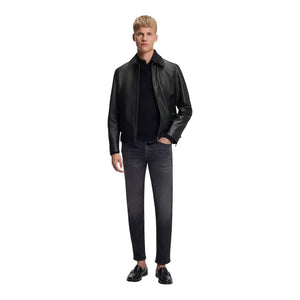 Hugo Boss Black Leather Leather Jacket