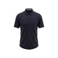 Armani Exchange Blue Polyamide Shortsleeve Shirt