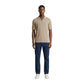Armani Exchange Beige Cotton Polo Shirt