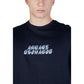 Armani Exchange Blue Cotton T-Shirt