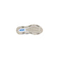 EA7 Emporio Armani White Polyester Athletic Sneakers