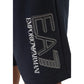 EA7 Emporio Armani Blue Cotton Bermuda Shorts