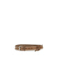 Miu Miu Brown Suede Leather Regular Belt