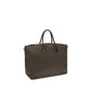 Saint Laurent Brown Calf Leather Bos Taurus Handbag
