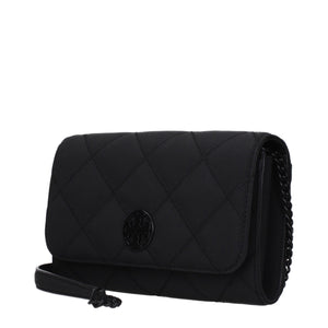 Tory Burch Black Leather Clutch Bag