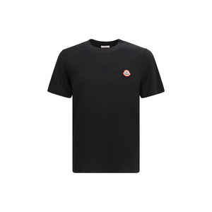 Moncler Black Cotton T-Shirt