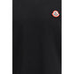 Moncler Black Cotton T-Shirt