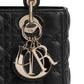 Dior Black Lamb Leather Shoulder Bag