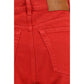 Chloé Red Cotton Casual Pants