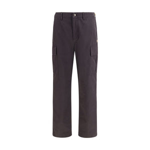 Burberry Brown Cotton Cargo Pants