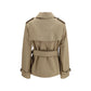 Burberry Beige Cotton Coat