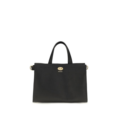 Burberry Black Cotton Handbag