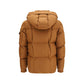 Moncler Brown Polyester Full-Length Jacket