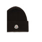 Moncler Brown Wool Oves Aries Beanie