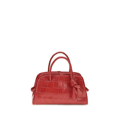 Jacquemus Red Calf Leather Bos Taurus Shoulder Bag