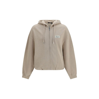 Jacquemus Beige Cotton Sweatshirt