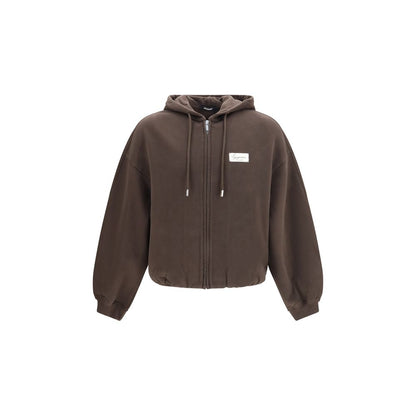 Jacquemus Brown Cotton Sweatshirt