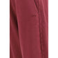 Off-White Purple Cotton Casual Pants