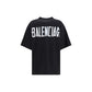 Balenciaga Black Cotton T-Shirt