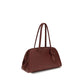 Jacquemus Bordeaux Calf Leather Bos Taurus Handbag