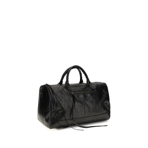 Balenciaga Black Lamb Ovis Aries Shoulder Bag