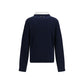 Balenciaga Blue Cotton Sweatshirt