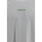 Balenciaga White Cotton Long Sleeve T-Shirt