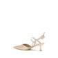 Fendi Beige Calf Leather Bos Taurus Pumps