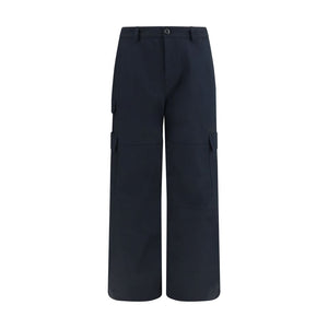 Balenciaga Black Cotton Cargo Pants