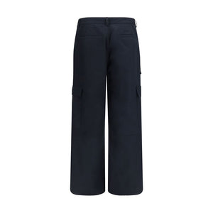 Balenciaga Black Cotton Cargo Pants