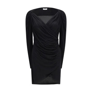 Balmain Black Viscose Casual Dress