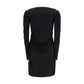 Balmain Black Viscose Casual Dress