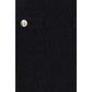 Balmain Black Viscose Mini Skirt