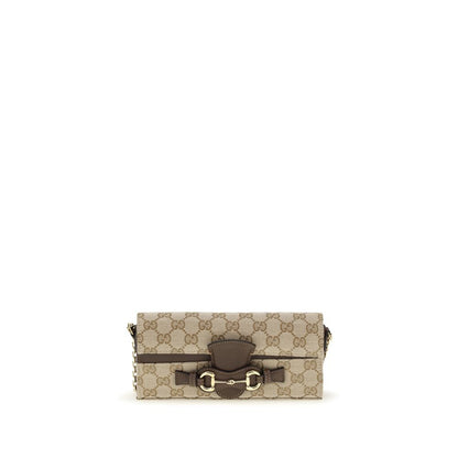 Gucci Beige Fabric Wallet
