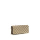 Gucci Beige Fabric Wallet