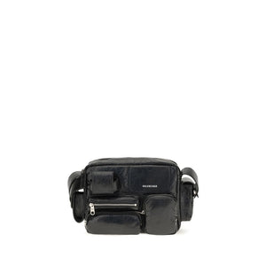 Balenciaga Black Lamb Ovis Aries Shoulder Bag