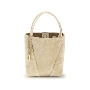 Chloé Beige Calf Leather Bos Taurus Shoulder Bag