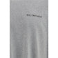 Balenciaga Gray Cotton T-Shirt
