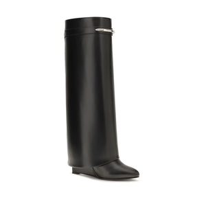 Givenchy Black Calf Leather Bos Taurus Boots