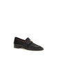 Chloé Black Calf Leather Bos Taurus Slip-On Loafers