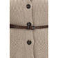 Brunello Cucinelli Beige Wool Oves Aries Cardigan