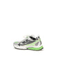 Off-White Bicolor Polyethylene Athletic Sneakers