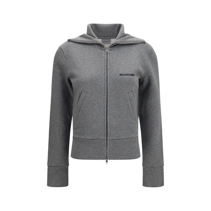 Balenciaga Gray Cotton Sweatshirt