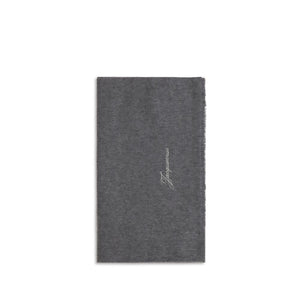 Jacquemus Gray Wool Oves Aries Scarf