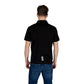 EA7 Emporio Armani Black Cotton Polo Shirt