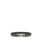 Ferragamo Black Calf Leather Bos Taurus Regular Belt